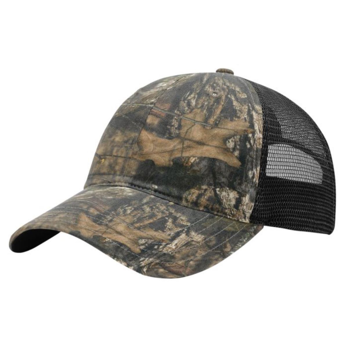Richardson 111 Printed Washed Trucker - Camouflage Patterned - Custom Embroidered