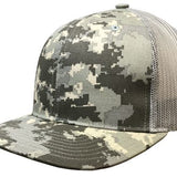 Richardson 112 Printed Front Hat -  Camouflage Patterned - Custom Embroidered