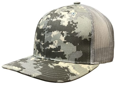 Richardson 112 Printed Front Hat -  Camouflage Patterned - Custom Embroidered