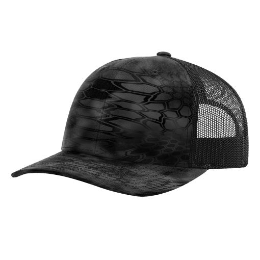 Richardson 112 Printed Front Hat -  Camouflage Patterned - Custom Embroidered