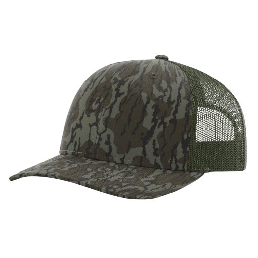 Richardson 112 Printed Front Hat -  Camouflage Patterned - Custom Embroidered
