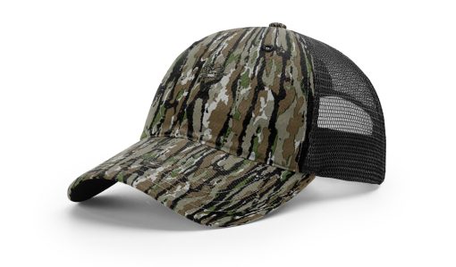 Richardson 111 Printed Washed Trucker - Camouflage Patterned - Custom Embroidered
