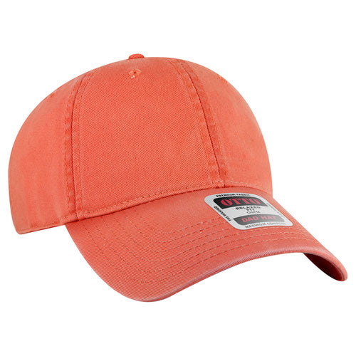 Otto 6 Panel Low Profile Dad Hat - Custom Embroidered