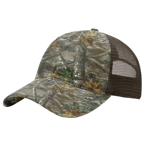Richardson 111 Printed Washed Trucker - Camouflage Patterned - Custom Embroidered