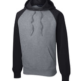 Sport-Tek Raglan Colorblock Pullover Hooded Sweatshirt