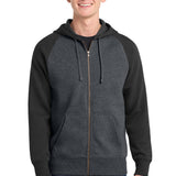 Sport-Tek Raglan Zip Up Hooded Sweatshirt