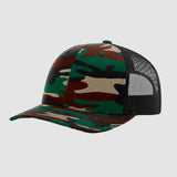 Richardson 112 Printed Front Hat -  Camouflage Patterned - Custom Embroidered