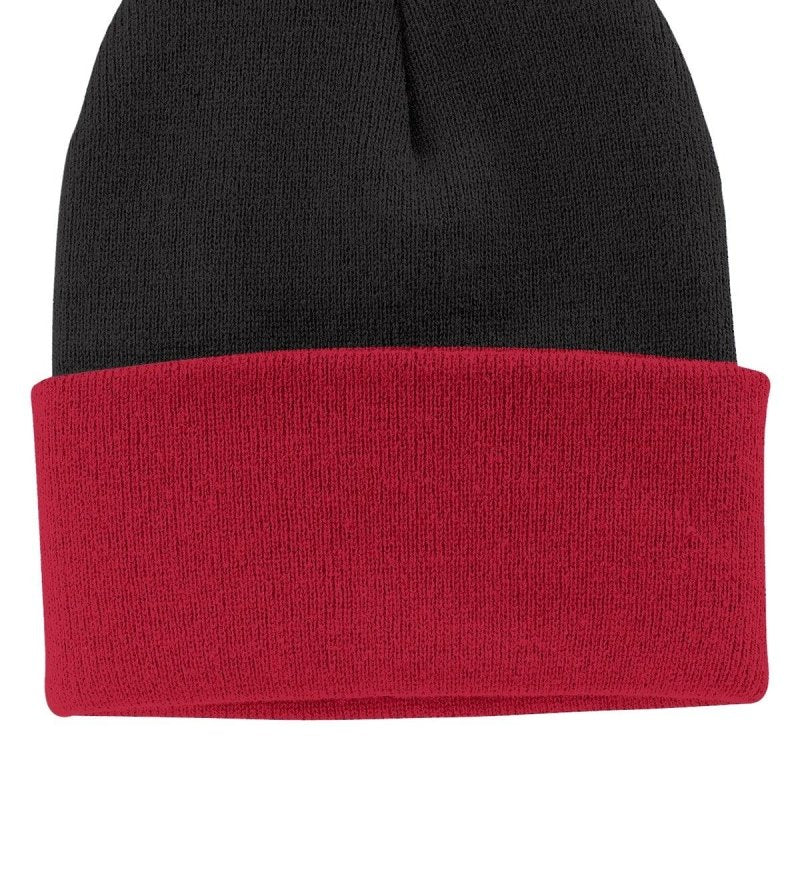 Port Authority Custom Branded Cuff Knit Cap - Western Skies Design Company